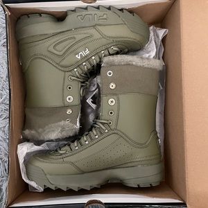 Fila Disruptor Shearling Boots - kids